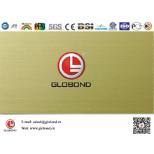 Globond Brushed из нержавеющей стали 017